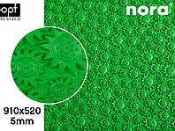 Astro Sunflowers (проф.111), цв.зеленый (368), т.5мм легкая микропористая резина для подошв Nora