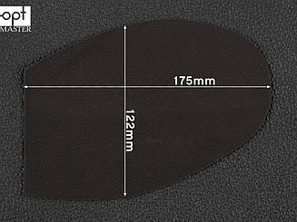 Підметка DORA, товщина 1 мм, р.173мм * 121мм, кол. коричневий