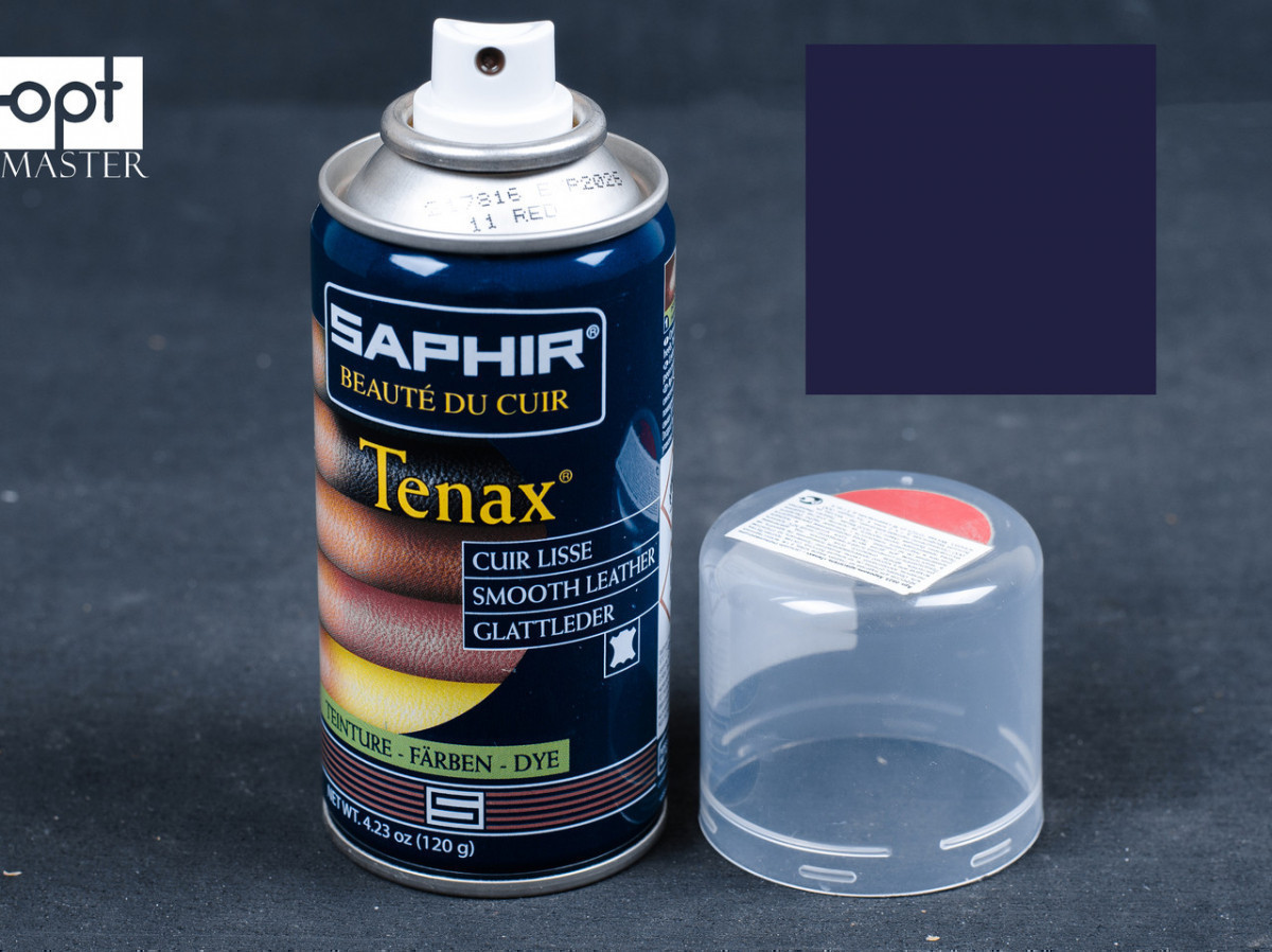 Аерозольна фіолетова фарба для гладкої шкіри Saphir Tenax Spray, 150 мл (0823)(66)