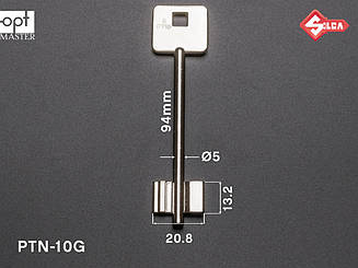 5PT15 Silca заготовка ключа бородкова
