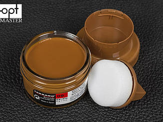 Крем для взуття янтарно-коричневий Tarrago Self Shine Kit Cream, 50 мл, TCT64 (09)