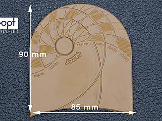 Набійка гумова FAVOR арт. H-023, т. 6.6 мм, р. середній, кол. хакі (05) light brown