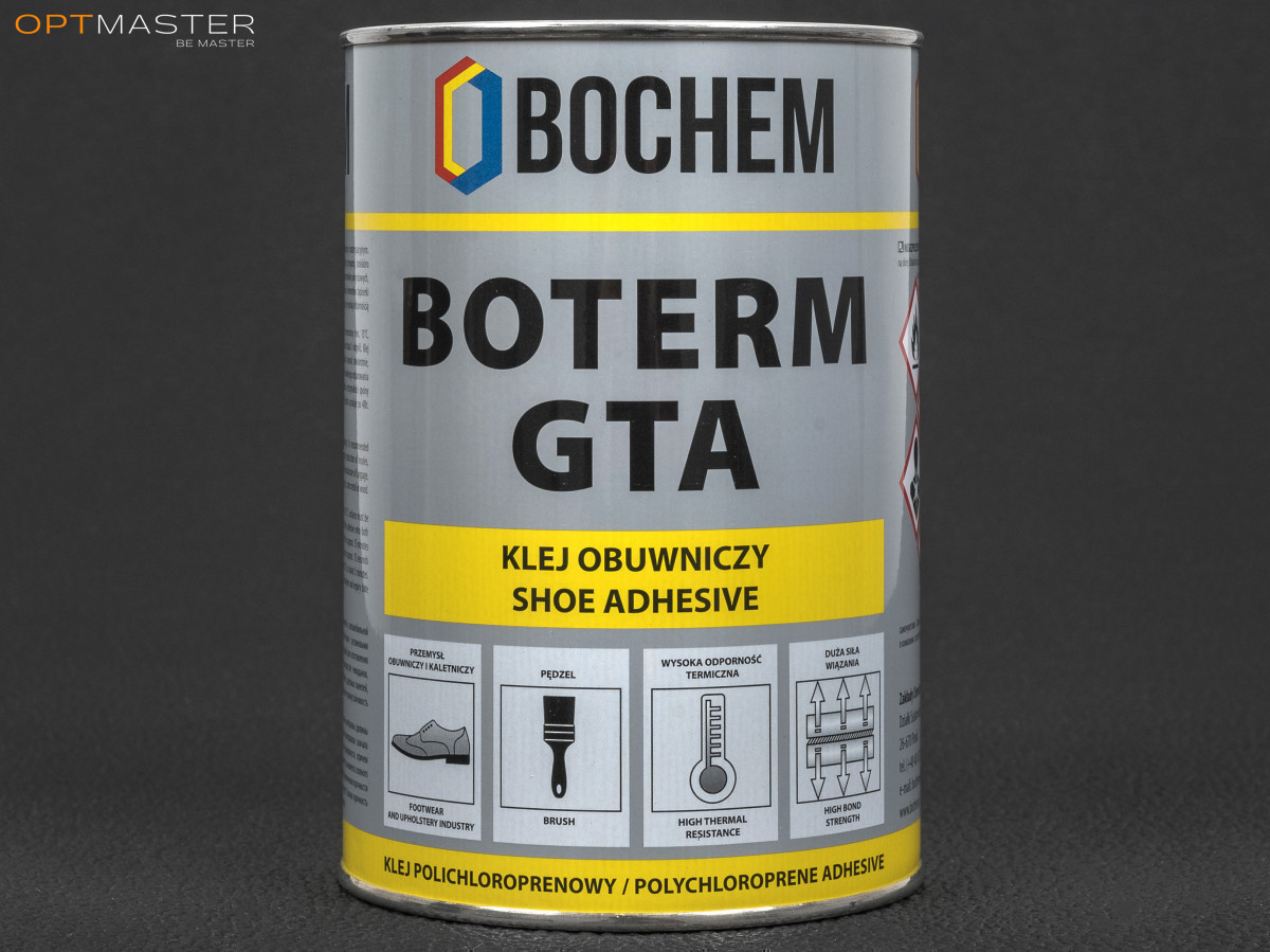 Взуттєвий клей наирит BOCHEM BOTERM GTA 1 л/0,8 кг - фото 1 - id-p135725376