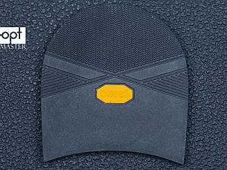 Набійка гумова BISSELL, art.RB612, кол. чорний (жовтий лого)