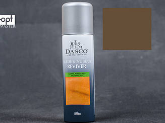 Відновлюючий аерозоль для замші и нубука DASCO Suede & Nubuck Reviver, 200 мл, средне-коричневий (110)