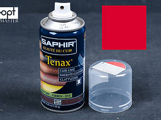 Аерозольна червона фарба для гладкої шкіри Saphir Tenax Spray, 150 мл (0823)(11)