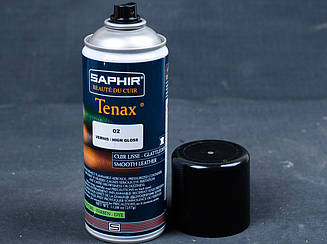 Аерозольний фарба безбарвна для гладкої шкіри Saphir Tenax Spray, 400 мл (0827)(02)