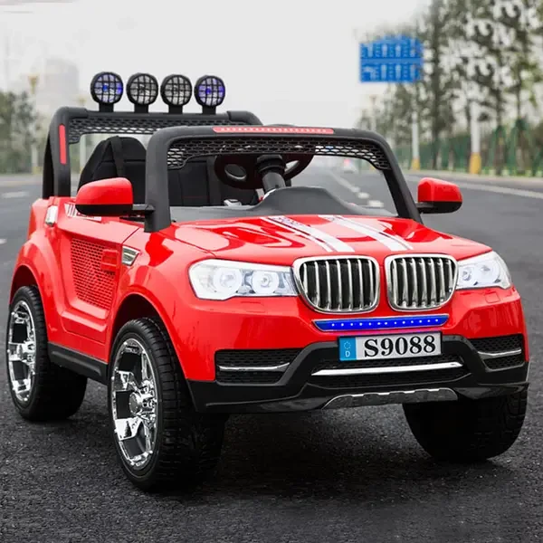 Дитячий електромобіль 2-місний джип BMW 4x4, фото 1