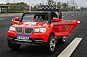 Дитячий електромобіль 2-місний джип BMW 4x4, фото 4