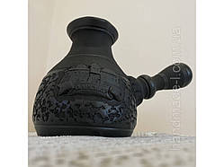 Турка кавоварка джезва керамічна глиняна гончарна Олеський замок 450-600мл для кави