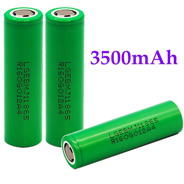 Акумулятор 18650 LG INR18650MJ1 3500mAh 10A 3.7 V Літієвий (LGDBMJ11865 MJ1), фото 1