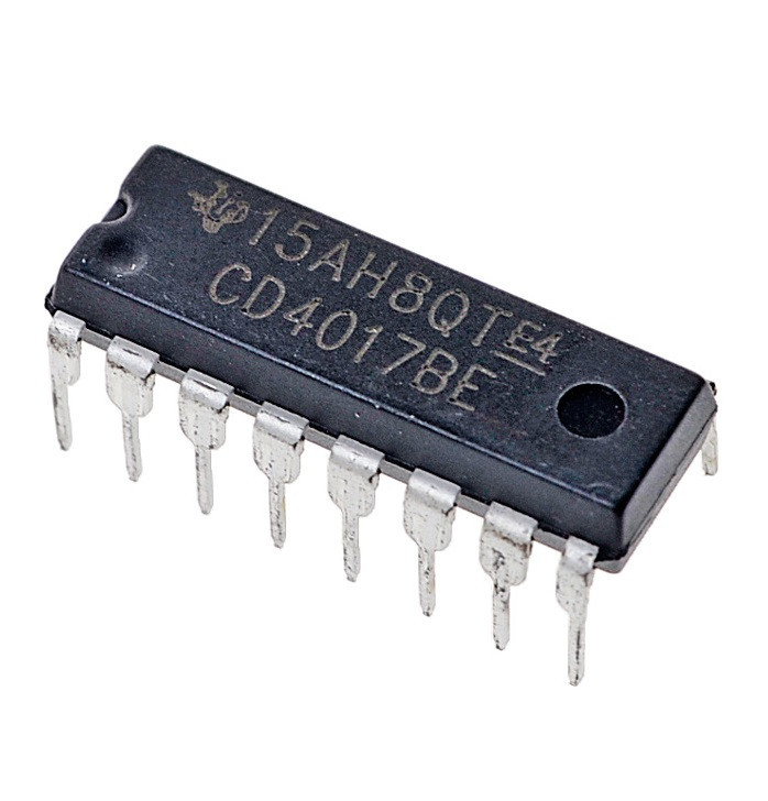 Мікросхема CD4017BE DIP-16