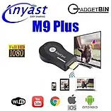 Медіаплеєр Miracast AnyCast M9 Plus HDMI з вбудованим Wi-Fi Модулем, фото 5