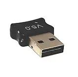 Bluetooth-адаптер приймач 5.0 USB Зовнішній Mini Dongle для ПК і ноутбука, фото 2