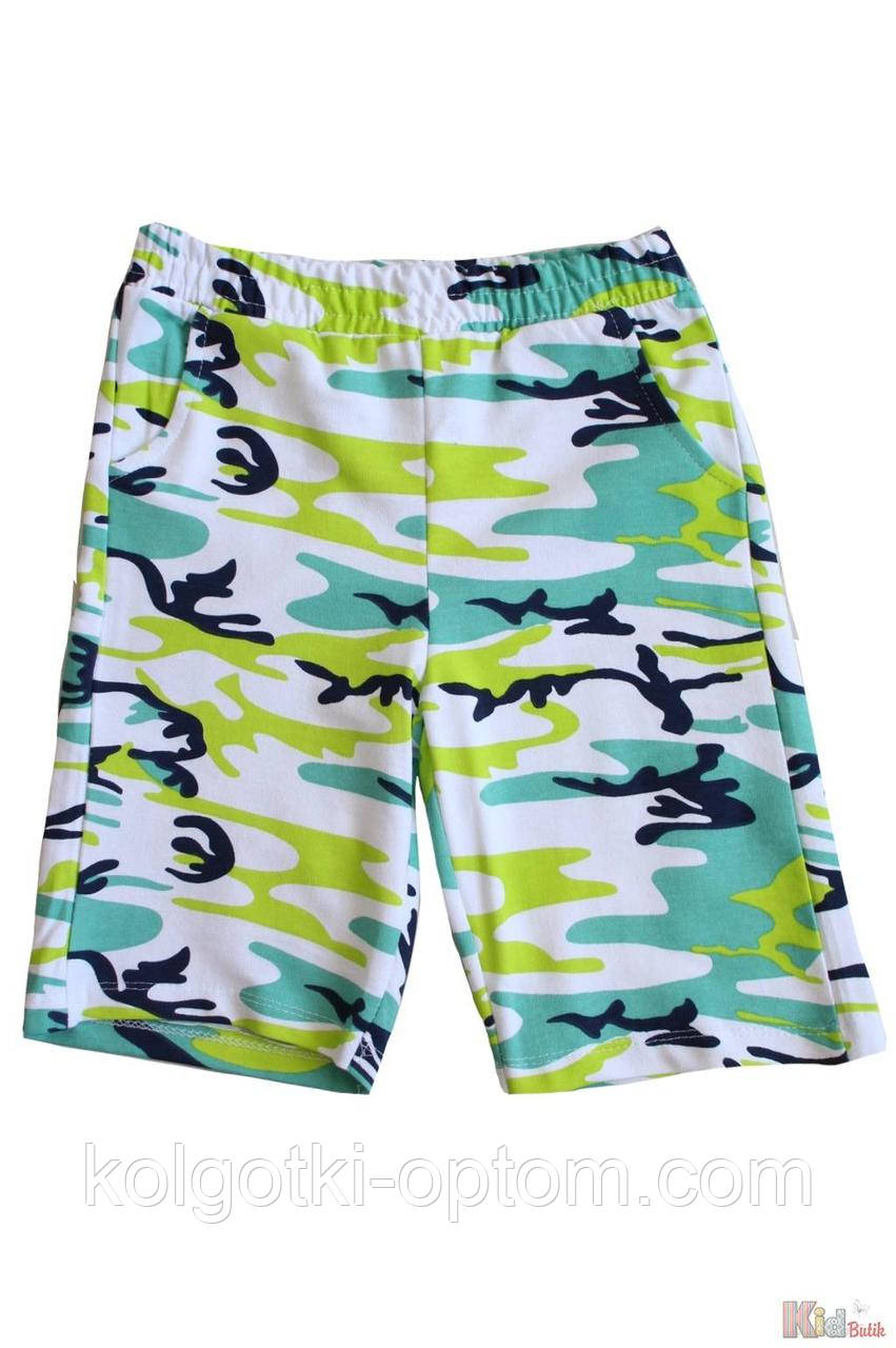 ОПТОМ Шорти м'ятні з маскувальним принтом для хлопчика (128 см.)  WeWe 7550000286735, фото 1