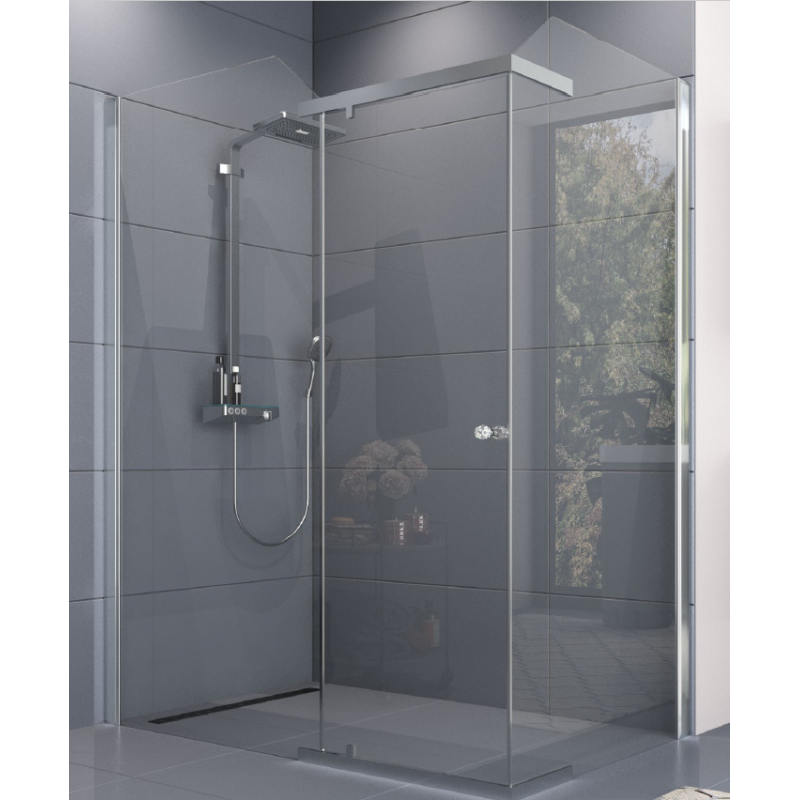 Душова кабіна Aquanil CAMELLIA 120х90х190 скло прозоре профіль ром