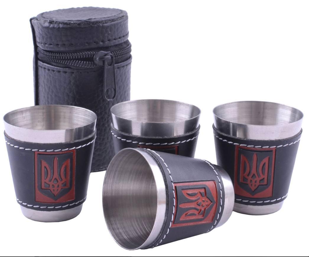 Чарки Герб України похідні (4 шт) 30 мл, фото 1