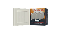 Беспроводной выключатель на 1-3 кнопки Heatit Z-Push Wall Controller