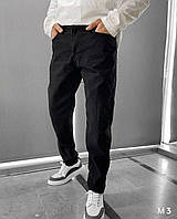 Стильні чоловічі джинси чорні M3