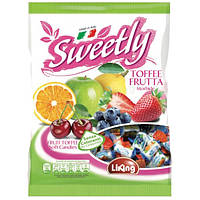 Жевательные конфеты Liking Sweetly Toffee Frutta 500g