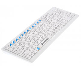 Набір Defender Skyline 895 клавіатура+миша (білий), фото 2