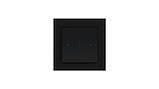 Бездротовий вимикач на 1-3 кнопки Heatit Z-Push Wall Controller Чорний, фото 5