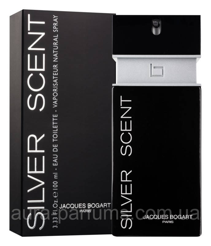 Чоловічі парфуми Jacques Bogart Silver Scent Туалетна вода 100 ml/мл