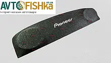 Полиця задня ВАЗ 2101-2107 (акустичесна) сіра з вишивкою "Pioneer" (ворс)