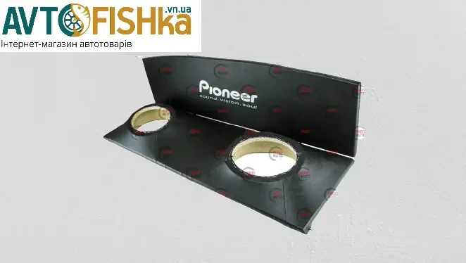 Полиця задня ВАЗ 21099/2109 (акустична) чорна з накатом (шкірзам), фото 1