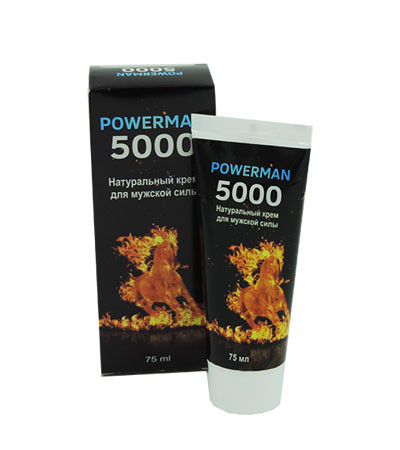 POWERMAN-5000 - Крем для збільшення довжини і об'єму