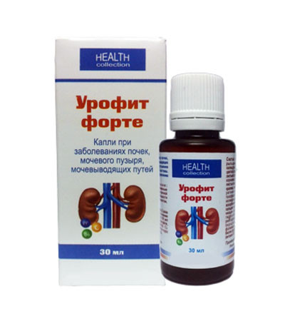 Урофіт Форте — краплі від болів у нирках, сечового міхура, фото 1