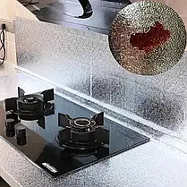 Водонепроникна самоклеюча фольга для кухонних поверхонь від жиру, великої температури 5 м, фото 3