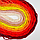 Бусини скло (кришталь) 4х3м пачка - 125-130 шт, колір - винний прозорий АБ, фото 3
