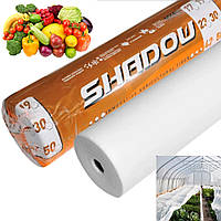 Агроволокно спанбонд белое 23 г/м² в рулоне 12,5 х50 м "Shadow" (Чехия) 4% укрывной материал для огорода