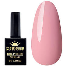 Ніжний кольоровий гель-лак Yogurt milky mood Дизайнер (9мл) для покриття нігтів "Молочно-рожевий" Е125