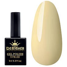 Яскравий гель лак Summer Vibes 9мол. - Дизайнер для покриття нігтів "Жовто-сірий" F156