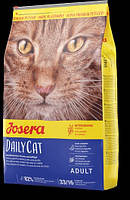 Josera DailyCat беззерновой сухой корм с птицей и картофелем для кошек с чувствительным пищеварением. 10 кг