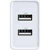 Зарядний пристрій для телефону і планшета мережний адапттер Baseus Speed Mini Dual U Charger 10.5W White, фото 3