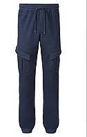 Сині молодіжні штани Cargo-Style з манжетом