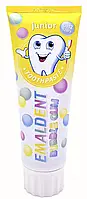 Дитяча зубна паста Emaldent Junior Bubble Gum від 6 до 12 років, 75 мл