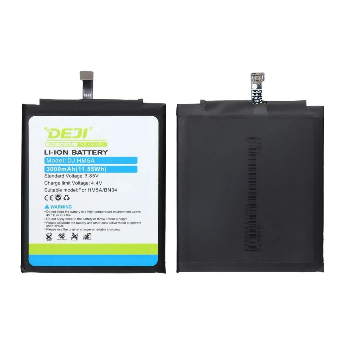 А Xiaomi BN34 3000 mAh батарея аккумулятор на ксиоми сяоми, фото 1