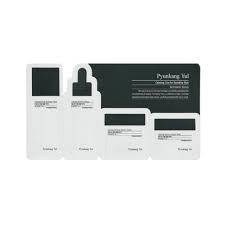 Набір тестерів Pyunkang Yul Calming Line, Toner 1,5мл+Serum 1,5мл+Barrier Cream 1,5 мл+Repair Balm 1,5 мл, фото 1