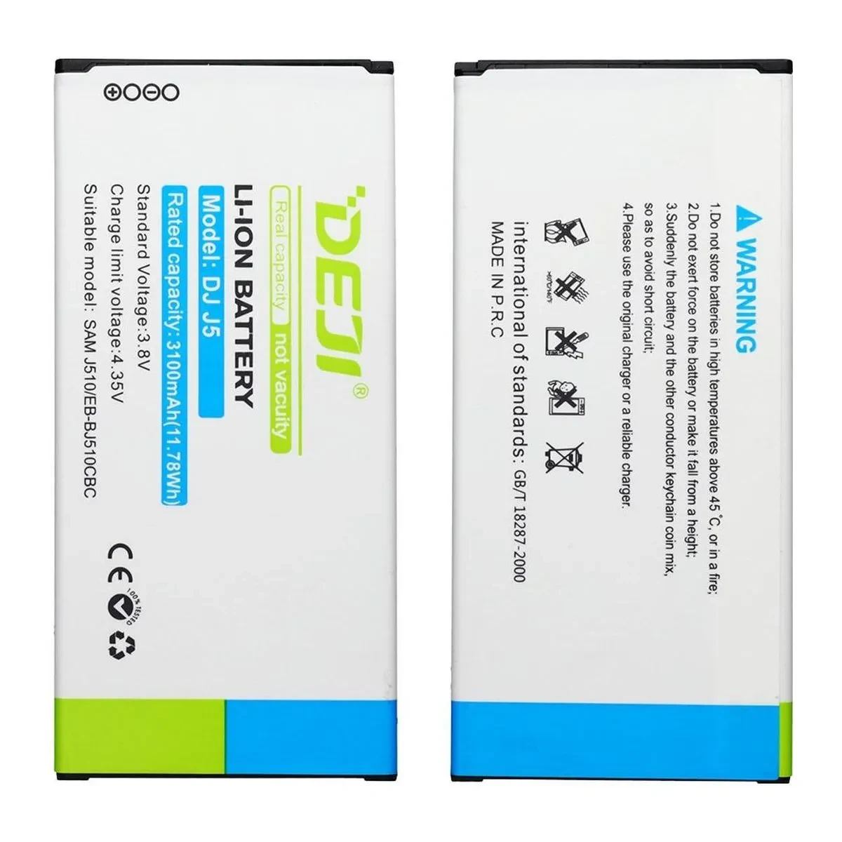 А Samsung EB-BJ510CBC 3100 mAh батарея аккумулятор на самсунг, фото 1