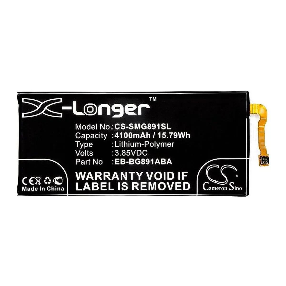 А Samsung EB-BG891ABA 4100 mAh батарея аккумулятор на самсунг, фото 1