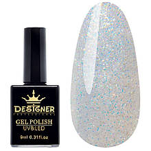 Гель-лак Дизайнер серії Diamond Kingdom для покриття нігтів, 9 мл "Блискучий айсбрег" M325