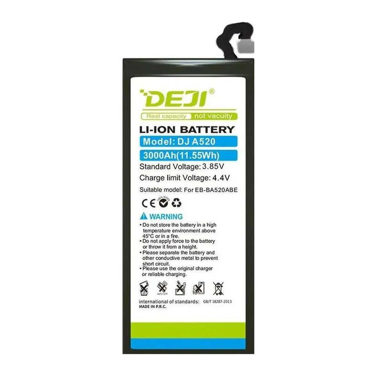 А Samsung EB-BA520ABE 3000 mAh батарея аккумулятор на самсунг, фото 1
