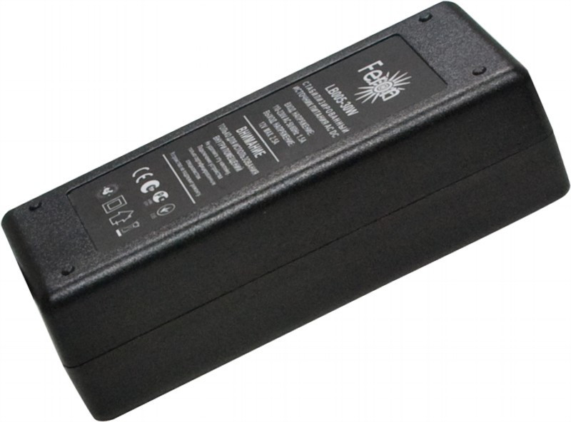 Трансформатор електронний для світлод. стрічки LB005 30 W 12 V (шнур 1,2 м)