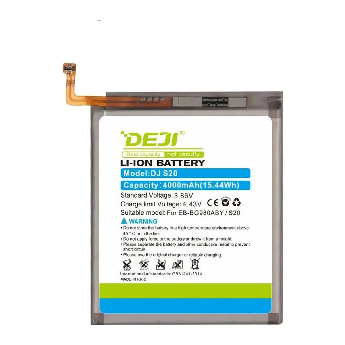 А Samsung EB-BG980ABY Galaxy S20 SM-G980F (4000 mAh батарея аккумулятор на самсунг, фото 1