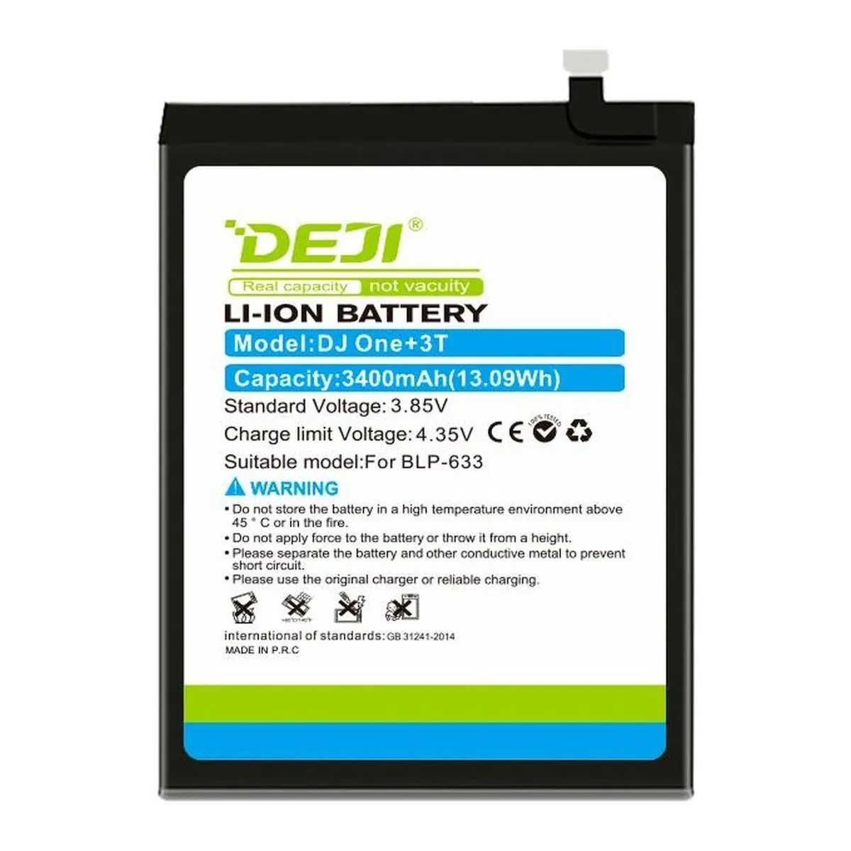А OnePlus BLP633 3T A3010 (3400 mAh батарея аккумулятор на оне плюс, фото 1