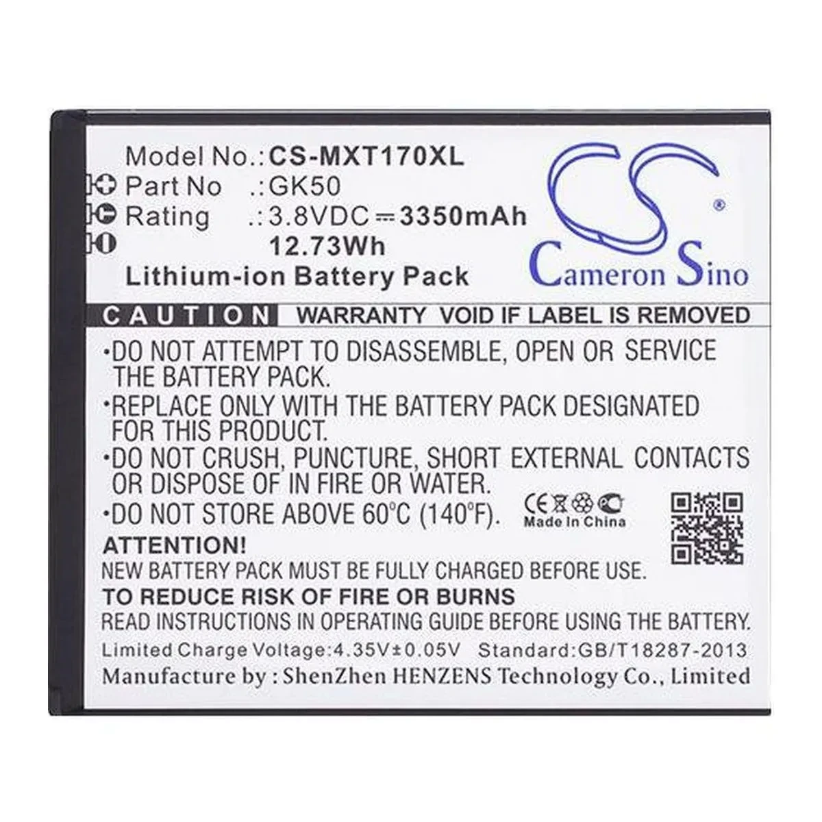 А Motorola GK50 3350 mAh батарея аккумулятор на моторола, фото 1
